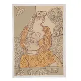 Jose Luis Cuevas, Untitled, Serigrafía P. E
