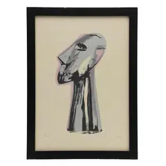Roberto Cortazar, El visionario 10, 2012, Serigrafía a seis tintas 24 / 250