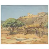 PAISAJE RUMBO A ACAPULCO by Carlos Ruano Llopis, Óleo sobre tela, offered Oct 2025