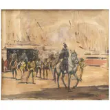 EL PASEÍLLO by Carlos Ruano Llopis, Óleo sobre tela, sold Oct 2025