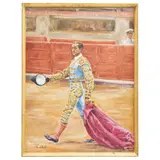 Ramón Reveles, MANUEL "MANOLETE" RODRÍGUEZ, Óleo sobre tela