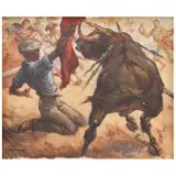 ESPONTÁNEO by Francisco "pancho" Flores, Óleo sobre tela, offered Oct 2025