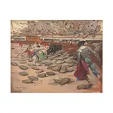 EL DILUVIO by Carlos Ruano Llopis, Óleo sobre tela, sold Oct 2025