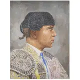 Ramón Reveles, RETRATO DE RODOLFO GAONA JIMÉNEZ, Óleo sobre tela