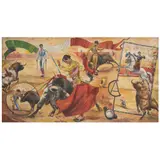 Raymundo Cobo Reyes, EL TORERO CARLOS ARRUZA, Óleo sobre tela