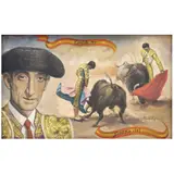 Jorge Rendón Tapia, HOMENAJE A MANUEL "MANOLETE" RODRÍGUEZ, Óleo sobre tela