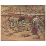 EL DILUVIO by Carlos Ruano Llopis, Óleo sobre tela, offered Oct 2025