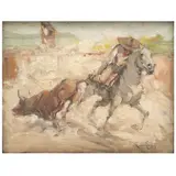 Carlos Ruano Llopis, BIEN EJECUTADA, Óleo sobre tela