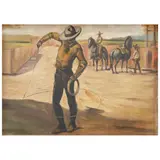 FLOREANDO by Carlos Ruano Llopis, Óleo sobre tela, offered Oct 2025