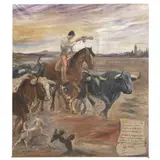 A CARLOS ARRUZA by Raymundo Cobo Reyes, Óleo sobre tela, offered Oct 2025