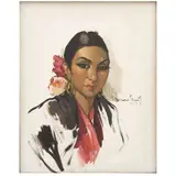 Carlos Ruano Llopis, RETRATO DE FLAMENCA