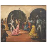 Carlos Ruano Llopis, BAILE GITANO Y SENTIMIENTO EN UNA TABERNA