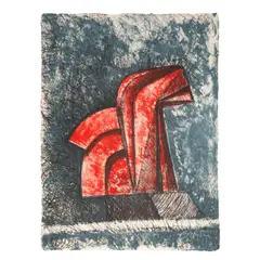 Enrique Carbajal Sebastian, Caballito, Litografía 89 / 100