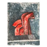Caballito by Enrique Carbajal Sebastian, Litografía 89 / 100, sold Oct 2025