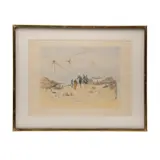 Journey to Bethlehem by Salvador Dalí, Grabado E. A, sold Oct 2025