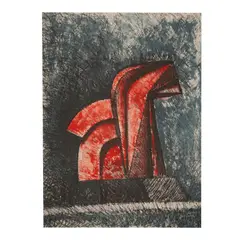 Enrique Carbajal Sebastian, Caballito, Litografía 89 / 100