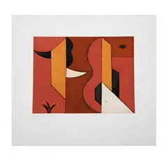 José Fors, Naranja, Grabado al aguafuerte y aguatinta 9 / 50