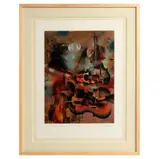 Leonardo Nierman, Composición I, Litografía 198/325
