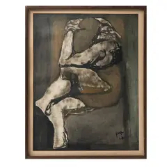 Untitled by Francisco Icaza, Mixta sobre papel, offered Oct 2025
