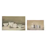 a) De morandi, de la serie Morandi by Dulce María de Alvarado Chaparro "moro", 2018, Óleo sobre lino, offered Oct 2025