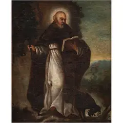 San Roque, MÉXICO, CA., 1800, Óleo sobre tela