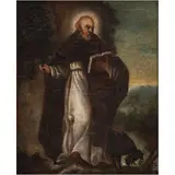 San Roque, MÉXICO, CA., 1800, Óleo sobre tela