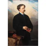 Retrato de Caballero, EUROPA, SIGLO XIX, Óleo sobre tela