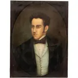 MÉXICO, PRINCIPIOS DEL SIGLO XX by Retrato de Caballero, Óleo sobre tela, offered Sep 2025