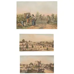 Casimiro Castro, MÉXICO: LIT. DE DECAEN, Litografía coloreada, 22.4 x 32.7 cm