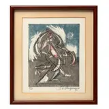 Raúl Anguiano, Untitled, Litografía E / E