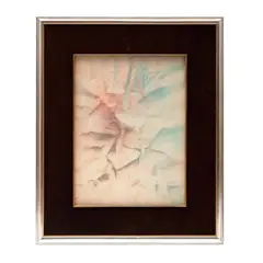 Untitled by Leonardo Nierman, Mixta sobre papel, sold Sep 2025
