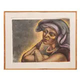 Raúl Anguiano, Untitled, Litografía