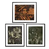 Francisco Corzas, De la carpeta: Umbrío por la pena, 1973;, Litografías 92 / 130