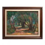 Aurelio Pescina, Paisaje boscoso