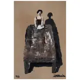 Ignacio Iturria, Untitled, Óleo sobre cartón