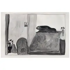 Untitled by Joy Laville, Acuarela sobre papel, offered Sep 2025