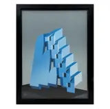 Escalera cósmica by Enrique Carbajal Sebastian, Serigrafía 26 / 150, sold Sep 2025