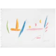 Albert Ràfols-Casamada, Untitled, Pastel sobre papel