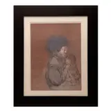 Rafael Coronel, Maternidad, Litografía offset