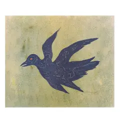 Leonora Carrington, Paloma, Litografía offset