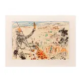 L'Age d'Or, de la suite Don Quichotte de la Mancha by Salvador Dalí, 1957, Litografía 93 / 300, sold Sep 2025