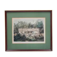 Frederick Catherwood, TEMPLE AT TULUM, Litografía No. 24