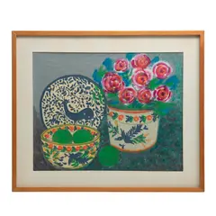 Julia Lopez, Talavera, Serigrafia, P/A. Firmada