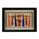 Carlos Mérida, Untitled, Serigrafía, Firmada en plancha