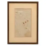 Roberto Montenegro, Untitled, Tinta sobre papel, firmada a lápiz