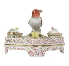Bird Inkwell by Herend, sold Apr 2026
