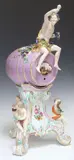 BACCHUS SPIRIT BARREL ON STAND by Meissen, sold Jun 2024