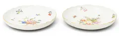 Herend, Fruits and Flowers Porcelain Serving Bowls 2 PCS