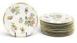 Herend, Plates 'Queen Victoria', 12 PCS