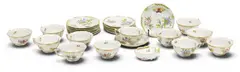 Herend, "Queen Victoria" Porcelain Cups and Saucer 25 PCS